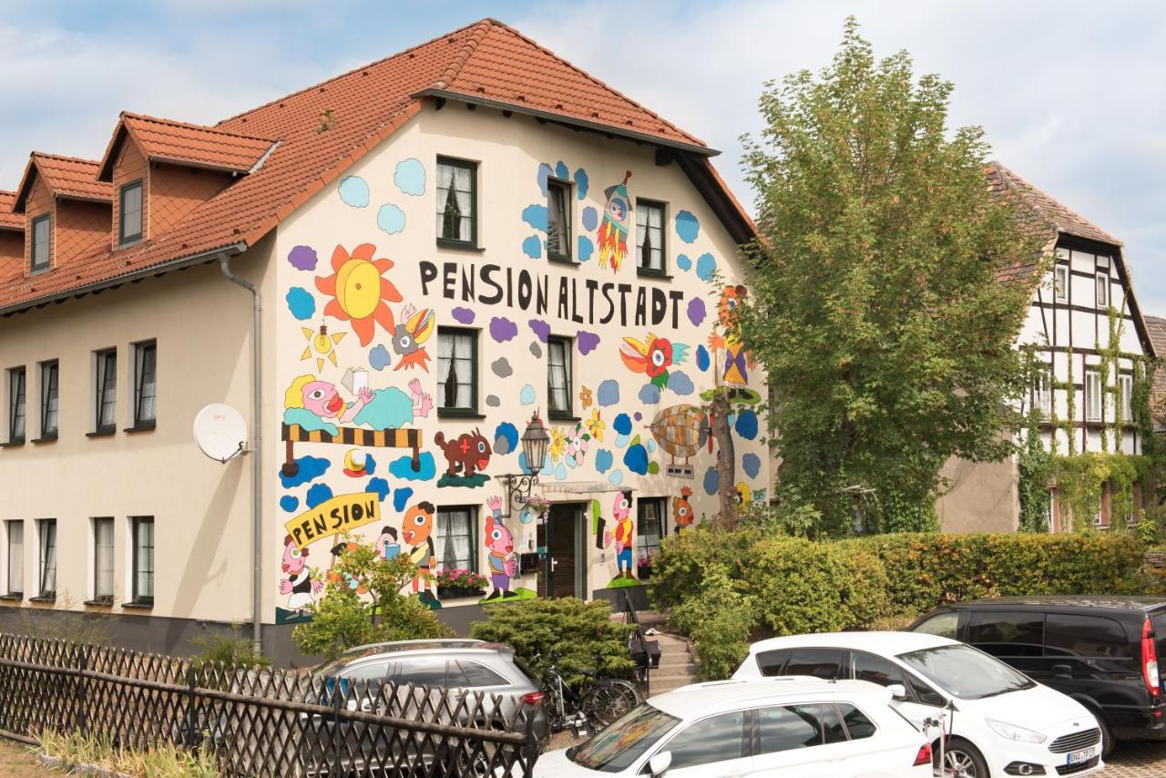Pension Altstadt Borna Exterior foto